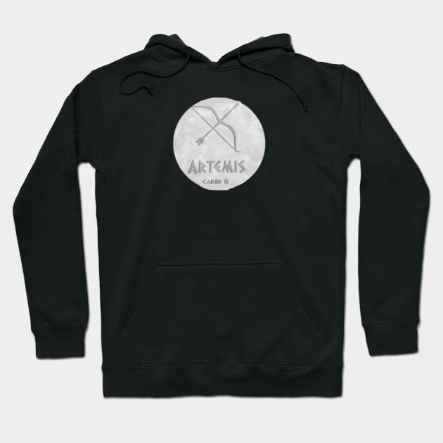 artemis cabin 8 Hoodie by lunareclipse.tp